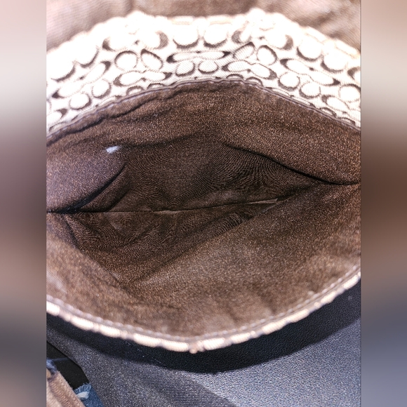 Vintage Coach Y2K Brown Mini C Signature Soho Buckle Crossbody Bag - Picture 10 of 12